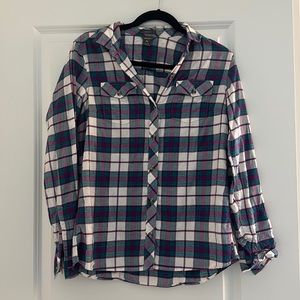 Eddie Bauer Plaid Button Down